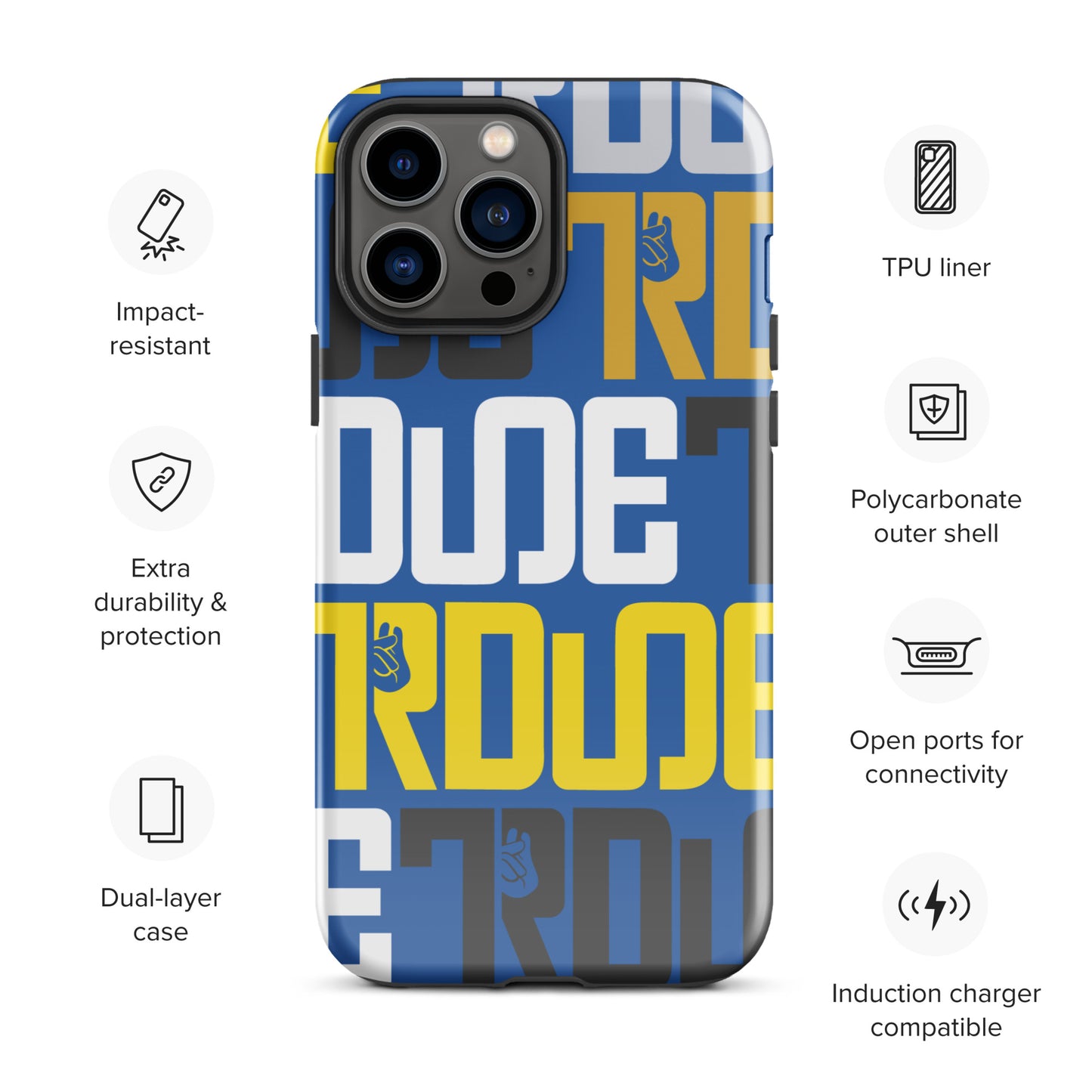 TRDude iPhone® Tough Case