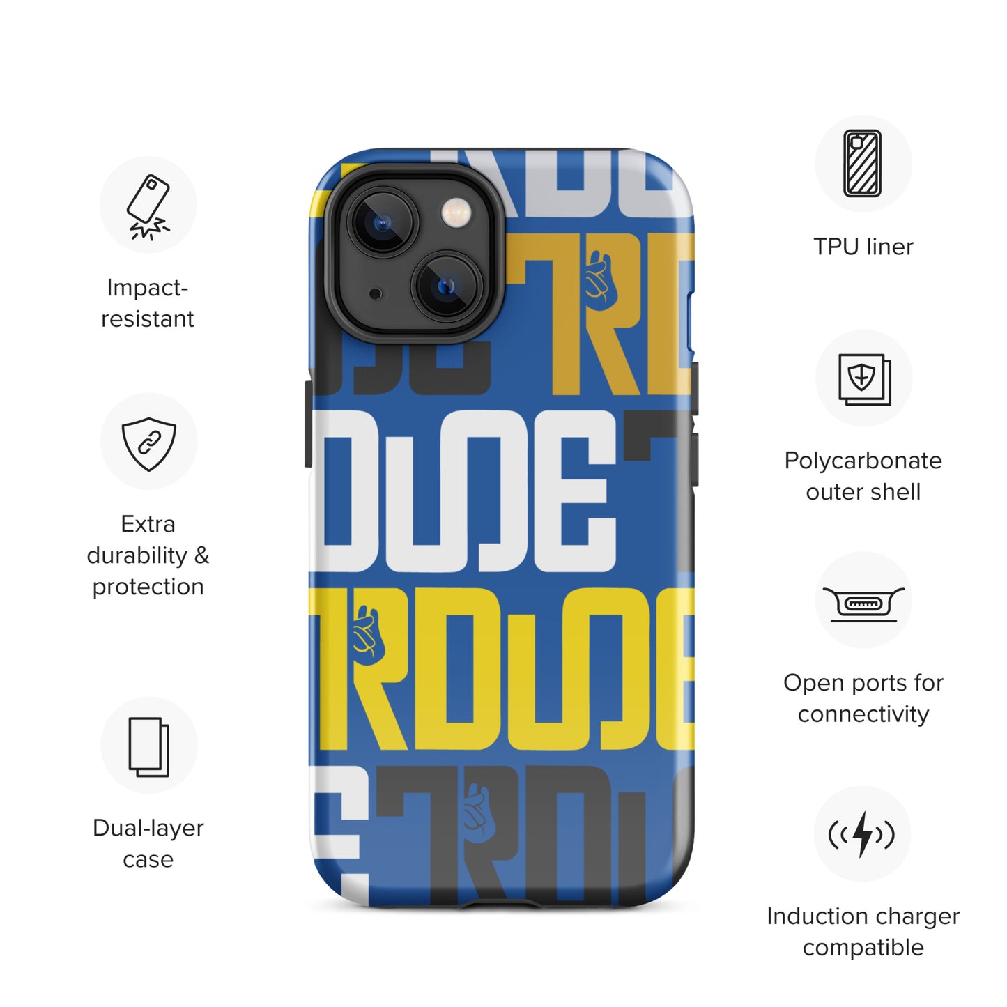 TRDude iPhone® Tough Case
