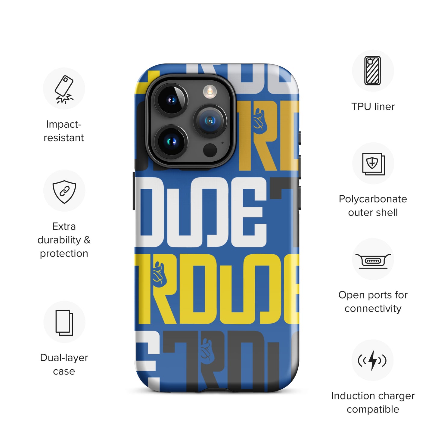 TRDude iPhone® Tough Case