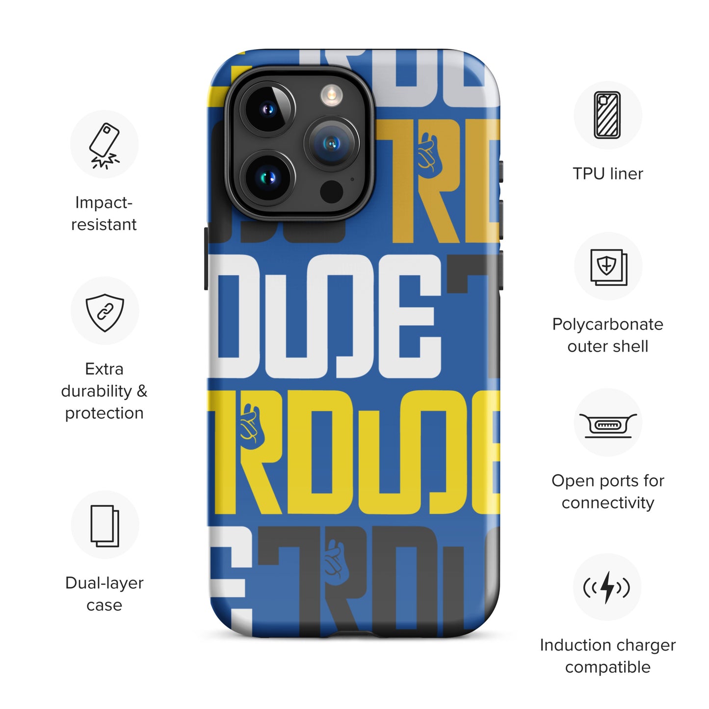 TRDude iPhone® Tough Case